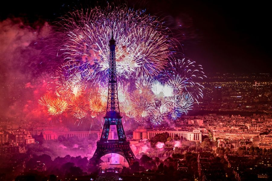 fireworks Paris