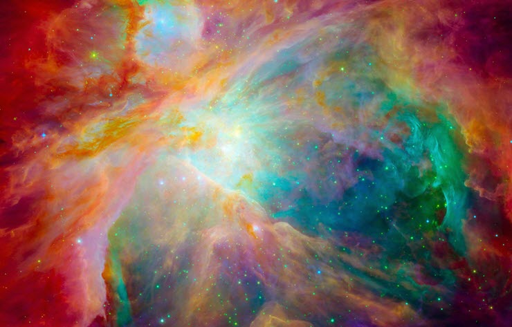 Hình ảnh của tinh vân Orion từng được kính Hubble chụp được trước đây.